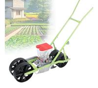 EXSHUING Seminatrice di Precisione per Orto, Seminatrice Manuale A Spinta per Ortaggi, con Distanza tra Le File Regolabile da 7 A 44 Cm, Adatta A Oltre 40 Colture, Tramoggia da 2 Litri/Fi-la(2-Row)