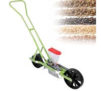 EXSHUING Seminatrice Manuale A File, Adatta per Terrazze E Pendii, 1-6 File, profondità di Semina da 0 A 5 Cm (0-2 Pollici), Adatta per Semi di Diametro Inferiore A 10 Mm, Adatta per Mais(1-Row)
