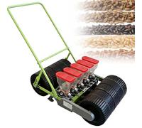 EXSHUING Seminatrice Manuale A File, Adatta per Terrazze E Pendii, 1-6 File, profondità di Semina da 0 A 5 Cm (0-2 Pollici), Adatta per Semi di Diametro Inferiore A 10 Mm, Adatta per Mais(5-Row)