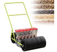 EXSHUING Seminatrice Manuale A File, Adatta per Terrazze E Pendii, 1-6 File, profondità di Semina da 0 A 5 Cm (0-2 Pollici), Adatta per Semi di Diametro Inferiore A 10 Mm, Adatta per Mais(6-Row)