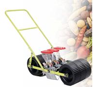 EXSHUING Seminatrice Manuale di Precisione, profondità di Semina 0-5 Cm, Adatta per Semi di Diametro Inferiore A 10 Mm, Configurazione da 1 A 6 File, per Mais, Soia E Ravanelli su Pendii(3-Row)