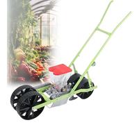 EXSHUING Seminatrice Manuale per Mais E Fagioli, Seminatrice per Orto, Soia E Ravanelli, Controllo della profondità da 0 A 5 Cm, Adatta A Semi di Diametro Inferiore A 10 Mm, Adatta A 1-6 File(2-Row)