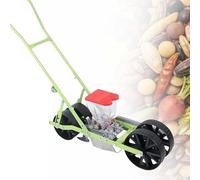 EXSHUING Seminatrice Manuale per Ortaggi, con Tramoggia da 2 Litri per Fi-la, Adatta per Oltre 40 Colture, dal Sedano al Grano, per Semi di Diametro Inferiore A 10 Mm, per Aiuole Rialzate(2-Row)