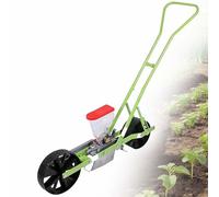 EXSHUING Seminatrice Manuale, profondità di Semina E Interfila Regolabili, Tramoggia da 2 Litri per Fi-la, Adatta per Oltre 40 Ortaggi E Cereali, Adatta per Semi di Diametro Inferiore A 10 Mm(1-Row)