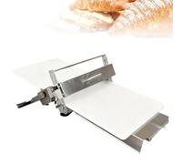 EXSHUING Sfogliatrice Pieghevole Per Pasta Sfoglia, Macchina Per Croissant, Rulli Regolabili Da 0 A 25 Mm, Adatta A Diversi Tipi Di Impasto, Struttura In Acciaio Inossolabile, Pizze(Model 400)