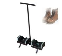 EXSHUING Spazzola Professionale Per Stivali E Pulitore Per Stivali Da Esterno, Strumento A 4 Lati Per La Pulizia Di Tacchetti E Battistrada, Previene Lo Sporco Nelle Club House, Per Giardino(Dual)