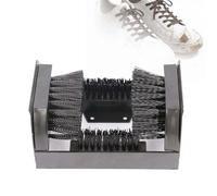 EXSHUING Spazzola Raschiante Per Stivali, Spazzola Raschiante Per Stivali Resistente Con Manico, Spazzola Per La Pulizia Di Stivali E Scarpe, Per Giardino E Fattoria, Per Fango, Sporco(Single)