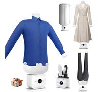 EXSHUING Stira-Pieghe Automatico Per Camicie, Stiratrice Automatica Per Tutti I Tipi Di Abbigliamento Con Potenza Di 1400 W, Rimozione Rapida Delle Pieghe In 8-12 Minuti Per Camicie, Pantaloni(D)