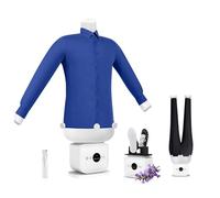 EXSHUING Stira-Pieghe Automatico Per Camicie, Stiratrice Automatica Per Tutti I Tipi Di Abbigliamento Con Potenza Di 1400 W, Rimozione Rapida Delle Pieghe In 8-12 Minuti Per Camicie, Pantaloni(A)