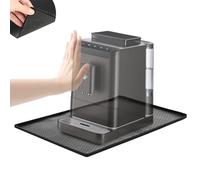 Exsink Tappetino per Macchina da Caffè in Silicone 48x30cm - Antiscivolo, impermeabile con Bordo Rialzato e feltro, compatibile con De'Longhi/Philips/Siemens