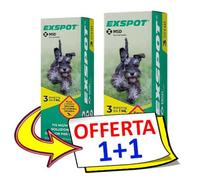 Exspot 1 ml per Cani da 2,5 kg a 40 kg - Exspot 1 ml per Cani da 2,5 kg a 40 kg - [OFFERTA + OMAGGIO] Confezione da 3 pipette + 1 Confezione (3 Pipette) in OMAGGIO, SCADENZA (11-2025)