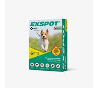 Exspot 6x1ml - Gocce Antiparassitario Cane - Pipette Per Cani Di Taglia Piccola