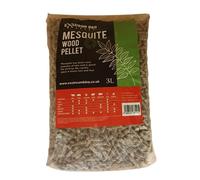Exstream BBQ - Pellet da 3 l, 8 specie, per affumicatori elettrici Ninja fino a 30 sessioni di cottura e forni per pizza Ooni (Mesquite)