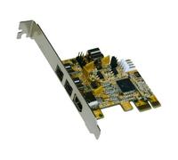 Exsys 4-port FireWire 1394B PCI-Express Card PCIe CE FCC RoHS 0 55 °C EX-16415
