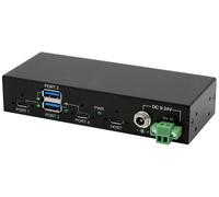 Exsys EX-11295HMS 4 Porte USB 3.2 Gen 2 HUB DIN-Rail Kit e Parete Via VL822 Chipset