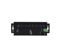 EXSYS EX1147HMVS - Hub industriale porta USB 3.0 7x C, 15kV EDS, guida Din