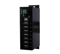 EXSYS EX-1177HMVS - Hub USB 2.0 a 7 Porte, Colore: Nero