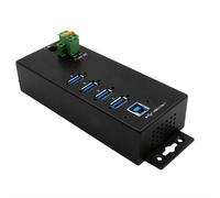 EXSYS - EX-1186HMVS-2 hub di interfaccia USB 3.2 Gen 1 (3.1 Gen 1) Type-B 5000 Mbit /s Nero - SPEDIZIONE GRATUITA