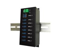 Exsys EX-1187HMVS USB 3.2 Gen 1 (3.1 Gen 1) Type-A 5000 Mbit/s Nero Metallo CE /