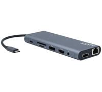 EXSYS EX-1226HM - Docking station USB 3.2 Gen 2x1 14 in 1