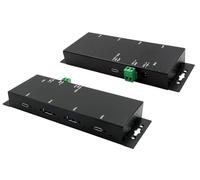 Exsys EX-1234hmvs - Hub - 4 X Usb 3,2 Gen 2 - Desktop, Wandmontierbar - Gleichstrom (eX-1234hmvs)