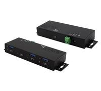 Exsys EX-1237hmvs - Hub - 3 X Usb 3.2 Gen 2 + 4 X UsB-C 3.2 Gen 2 - Desktop, Wandmontierbar