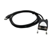 Exsys EX-1311-2F - Cavo USB 2.0 a 1 x seriale RS-232 da 1,8 m con presa a 9 pin, display a LED nero