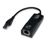 EXSYS EX-1320-2 adaptador USB 3.0 A RED ETHERNET GIGABIT LAN, 10 CM negro