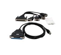 Da USB 2.0 a seriale 4S RS-232 37 pin con presa a 37 pin, 1,8 m, cavo Octopus