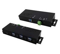 Exsys EX-1517HMVS - Hub - managed - 7 x USB 3,2 Gen 1 - an DIN-Schiene montierbar - DC Power (EX-1517HMVS)