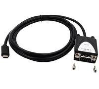 EXSYS EX-2311-2IS cavo di interfaccia e adattatore RS-232 USB C Nero