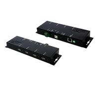 EXSYS EX-6002POE Network transmitter Nero moltiplicatore di rete