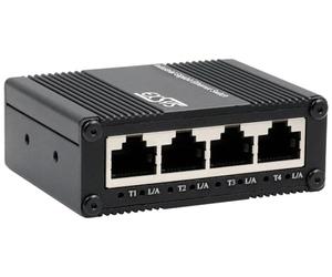 EXSYS EX-62021 - Micro Switch Industriale Gigabit a 5 Porte, Alimentazione USB-C Non gestita