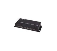 Hub USB EXSYS EX-6684 hub di interfaccia 400 Mbit/s Nero