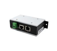 EXSYS GmbH PoE Gigabit Injektor, Metall Geh?use (bis 24V) -40C bis +75C (EX-6007POE-WT)