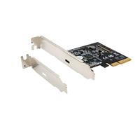 Exsys IO PCIe3.0 x4 1xType-C USB 3.2 Gen2x2 (EX-12011) LP incl. Slotblech a Basso Profilo