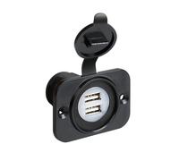 EXT-8 Doppia Presa USB 12/24V - LAMPA - UN: UN