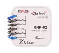 Exta Free 4 canali trasmettitore Radio a Incasso, 1 pezzi, RNP - 02