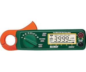 Extech 380942 Mini Pinza Amperometrica AC/DC True Rms Da 30 Amp