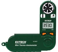 Extech 45168CP Mini Termo-Anemometro con Bussola, Vento | Velocità vento, temp, umidità, punto rugiada, freddo percepito, bussola 360°, galleggia, caduta 6pi