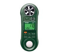 Extech 45170 Misuratore Ambientale Quattro in Uno (Igrometro, Termo, Anemometro E Luce)