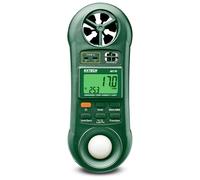 Extech 45170 Misuratore Ambientale Quattro in Uno (Igrometro, Termo, Anemometro E Luce)