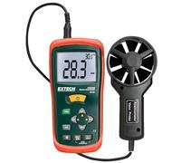 Extech AN100 Mini Termo-Anemometro CFM/CMM, Flusso e Velocità | Flusso aria CFM/CMM, velocità aria, temp ambiente, media 20 pti, dim. area salvate, sonda 3,9pi