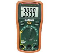 Extech EX330 Mini Multimetro Gamma Auto, 12 Funzioni, NCV | CA/CC V/A, resistenza, capacità, frequenza, temp Tipo K, 4000 punti, NCV, fondina, sonda inclusa
