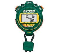Extech HW30 HeatWatch Cronometro Umidità e Temperatura | Indice calore 70-122F con allarme, temp 14-122F, umidità 1-99%, cronometro/timer, memoria 99 giri