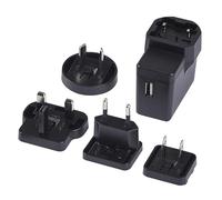 Extech IAQ320-ADPTR AC Adapter for IAQ320 | Adattatore CA universale di ricambio, uscita 5V 600mA, per IAQ320, design spina modulare, compatto
