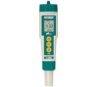 Extech PH100 Kit Misuratore pH Impermeabile ExStik II, Elettrodo | pH 0,00-14,00, impermeabile, ATC, elettrodo superficie piatta, display temperatura, spegn. auto