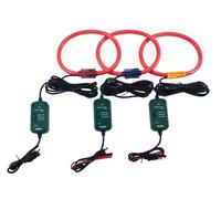 Extech PQ34-30 Sonde Pinza Corrente Flessibili 3000A, Set di 3