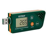 Extech RHT30 Datalogger USB Umidità e Temperatura, 48000 Punti | UR 0,1-99,9%, temp aria -22 a 158F, punto rugiada, memoria 48000 pti, USB PDF/Excel, batteria ~3 mesi