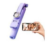Extendable Selfie Stick Tripod, Portable Travel Tripod, Remote Control Included, Cartoon Cat Design, for Taking Selfies, Vlogging, Live Streaming, Travel Photography, 19x3.5x3.5cm